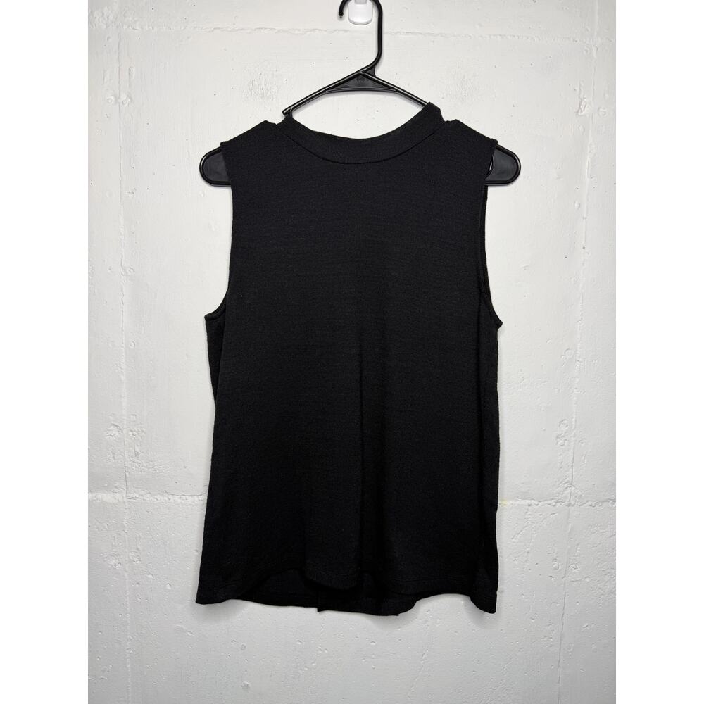 Rag and Bone Jeans Sleeveless Split Back Size Large Sweater Top Blouse